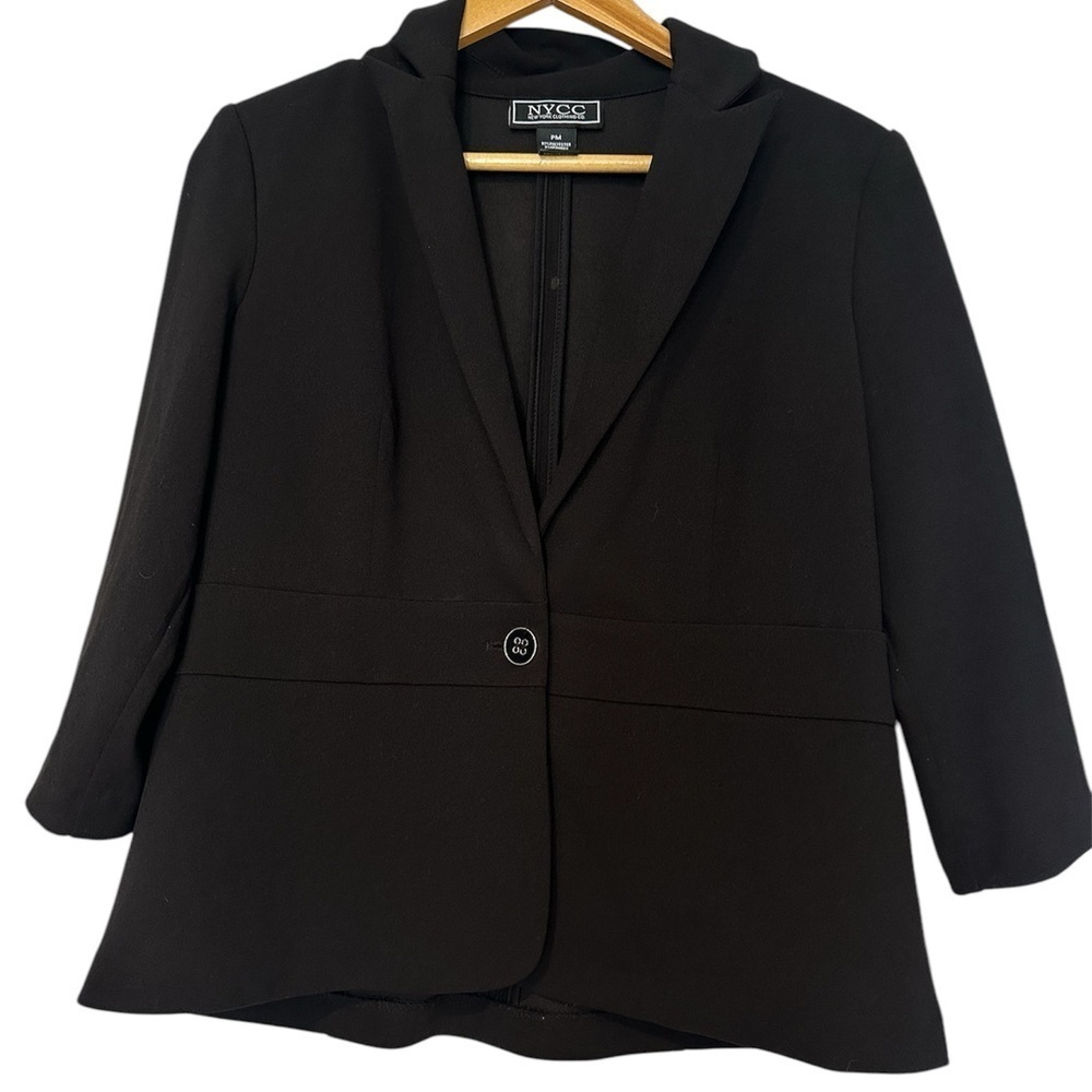 New York Clothing Company Petite Black Blazer